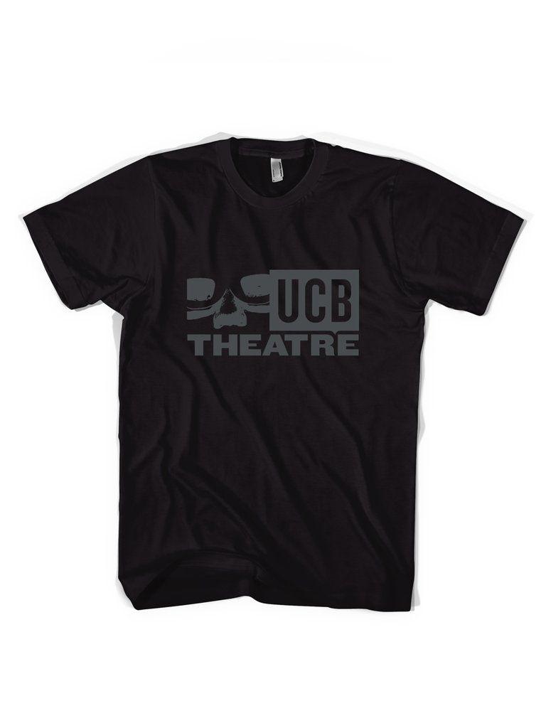 UCB Logo - UCB Logo Tee - Black + Cool Grey Logo - NEW!