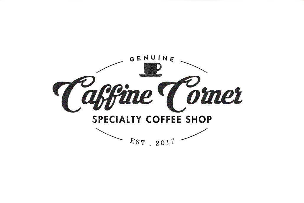 Caffeine Logo - Coffee Shop Logo Design for Caffeine Corner by 24-7 DESIGN | Design ...