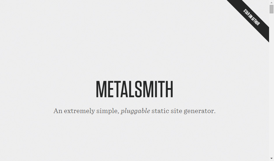 Metalsmith Logo - Metalsmith vs JBake detailed comparison as of 2018 - Slant