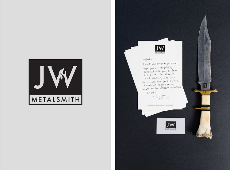 Metalsmith Logo - JW Metalsmithing — Amanda Claire Renfrow