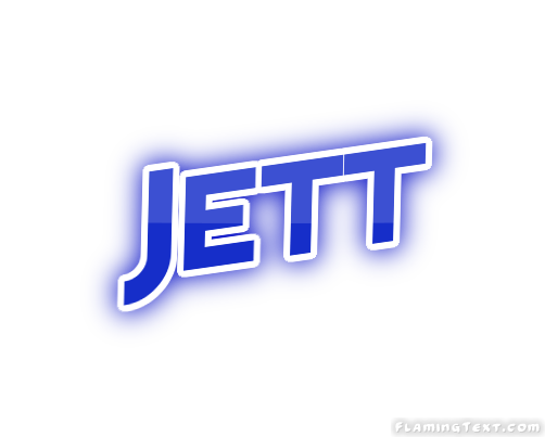 Jett Logo - United States of America Logo. Free Logo Design Tool from Flaming Text