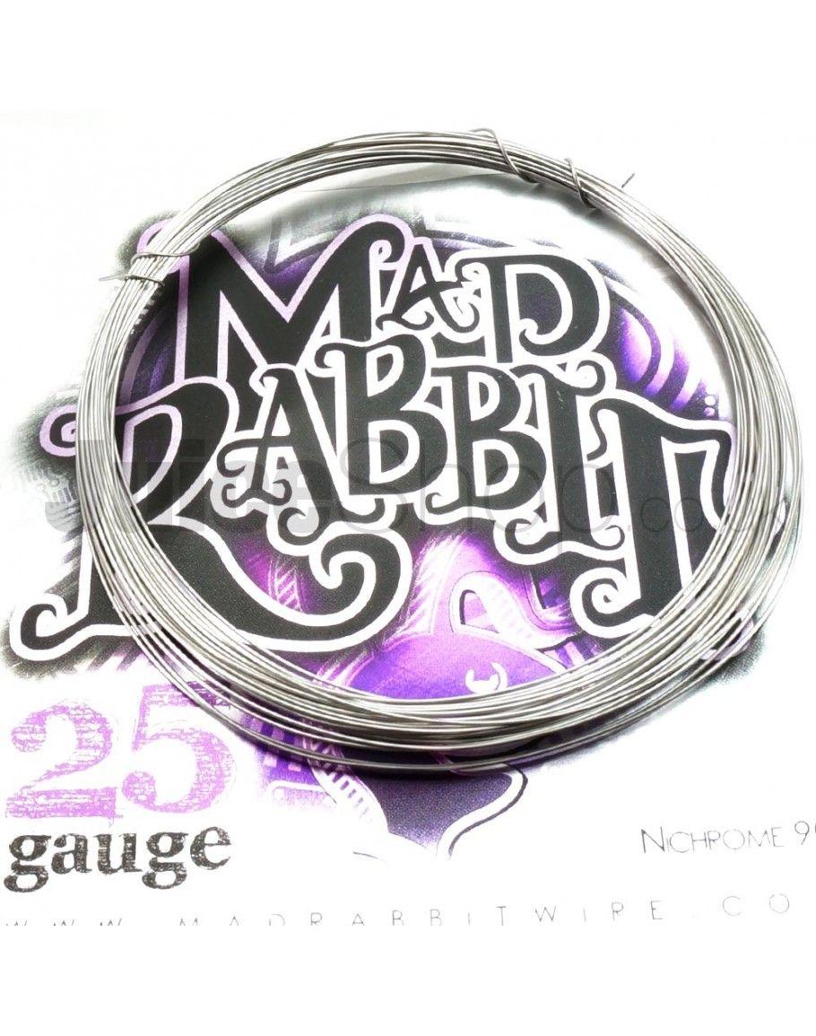 MadRabbit Logo - Mad Rabbit NiChrome 90 Vape Wire (25ga) | Juice Shop® UK