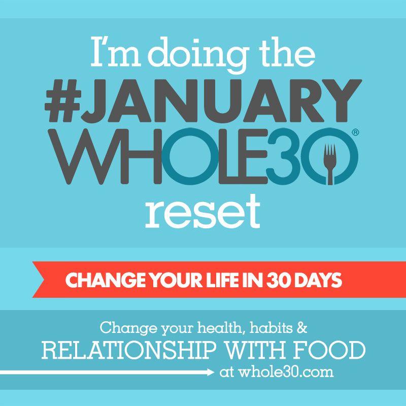 Whole30 Logo - Your Exclusive #JanuaryWhole30 Share Graphics and Printable Calendar