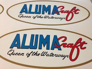 Alumacraft Logo - Alumacraft Logo 1950 68 Oval Boat Decal Sticker Vinyl Graphic 2504