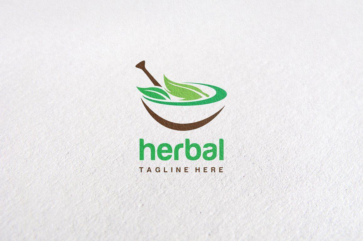 Herbal Logo - Premium Herbal Logo Concept Logo Templates Creative Market