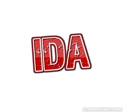 Ida Logo - Ida Logo | Free Name Design Tool from Flaming Text