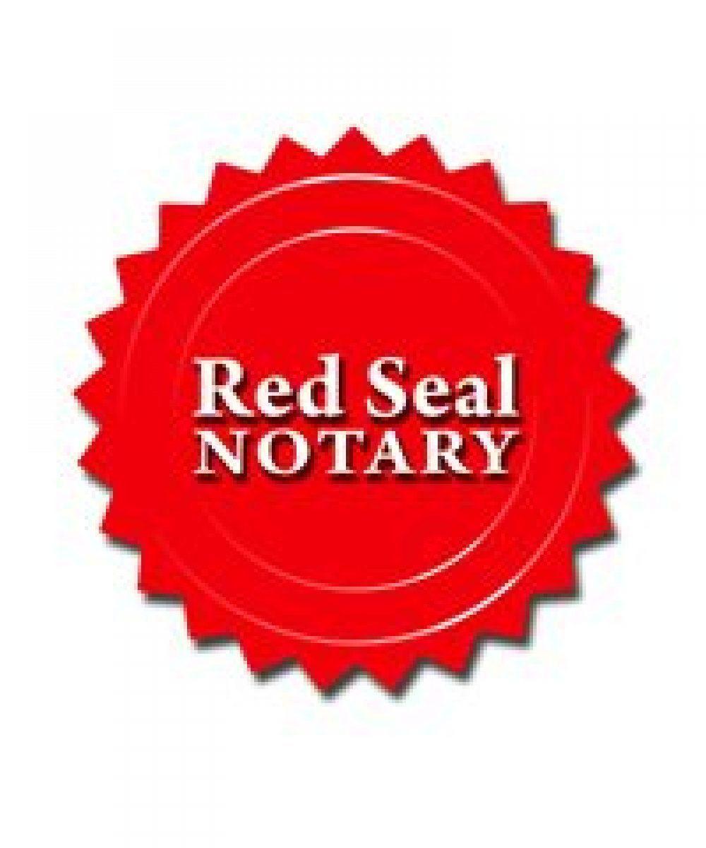 Notary Logo - Red Seal Notary