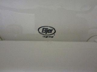 Eljer Logo - Back Spud Early 2000's Eljer Signature Wall Hung Toilet 2