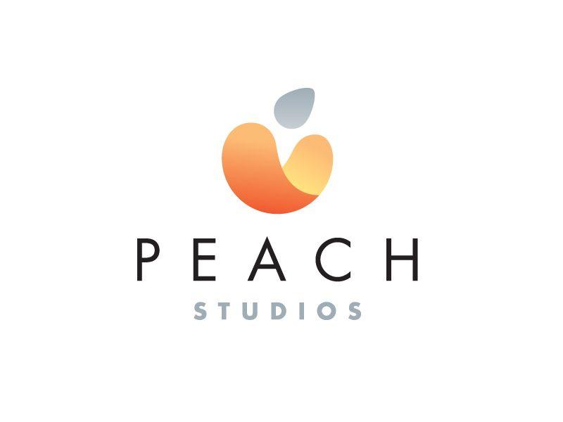 PEASH Logo - Elegant, Playful, Wedding Logo Design for Peach Studios