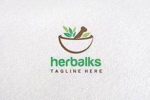 Herbal Logo - Herbal medicine logo Photo, Graphics, Fonts, Themes, Templates