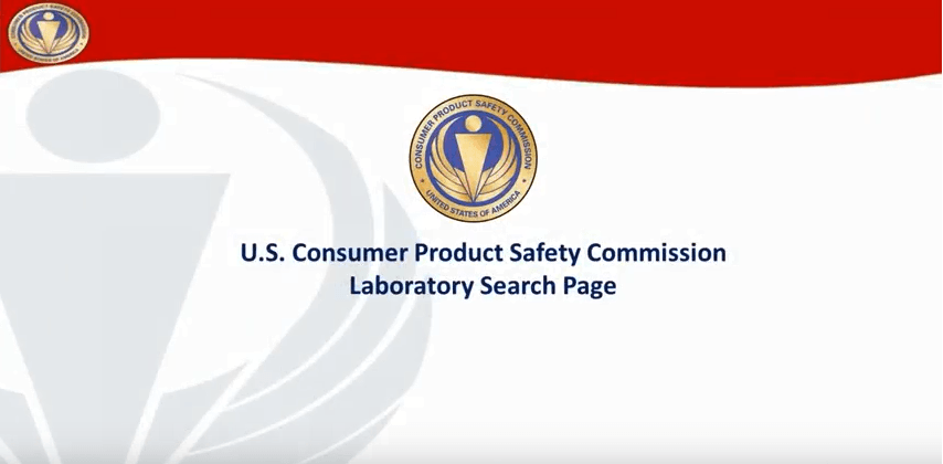 CPSC.gov Logo - Lab Search Demonstration | CPSC.gov