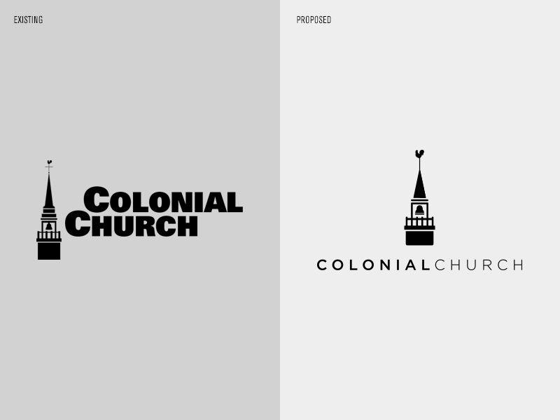 Pflaum Logo - Colonial Church logo // WIP by robert pflaum | Dribbble | Dribbble