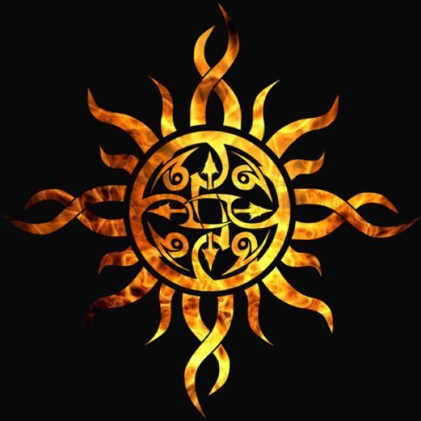 Godsmack Logo - Godsmack New Tribal Logo Burning Hot Apron | Customon.com