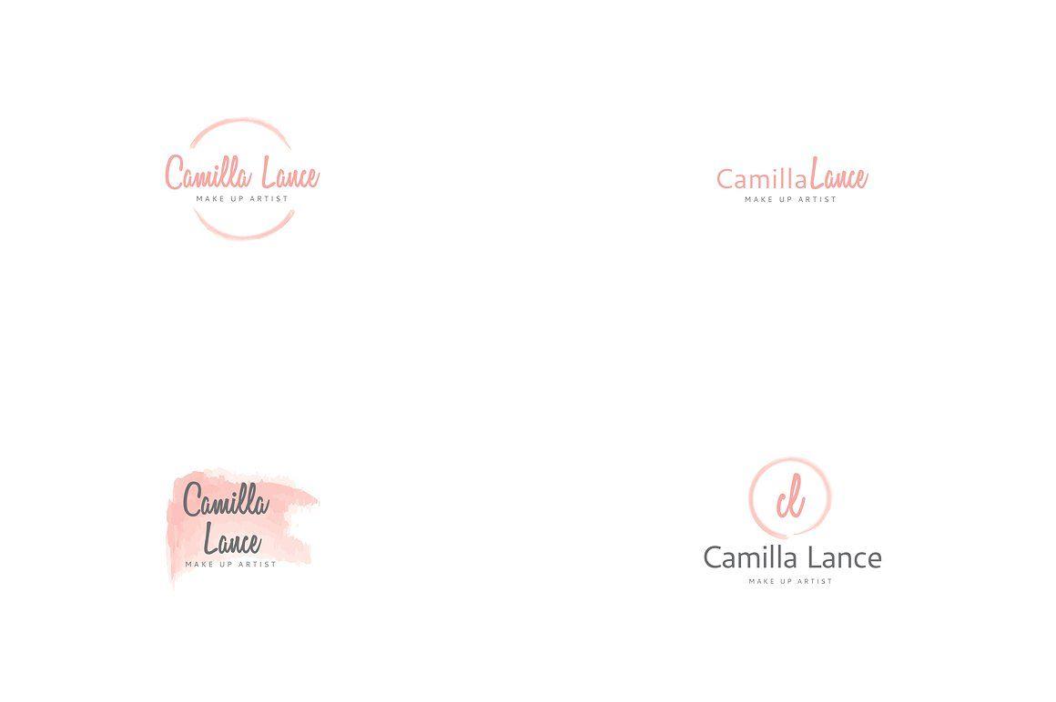 Camilla Logo - Camilla Lance Logo ~ Logo Templates ~ Creative Market