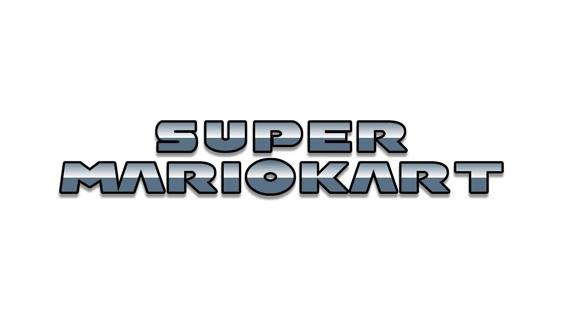 Kart Logo - Super Mario Kart Logo Remastered