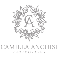 Camilla Logo - Italian destination wedding photographer. Camilla Anchisi Photography