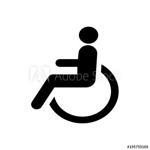 Disable Logo - Disabled wheelchair icon. Disable symbol logo - Buy this stock ...