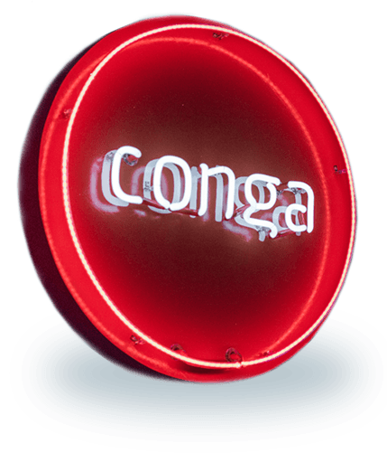 Conga Logo - AI Digital Transformation. Automate & Optimize Document Processes