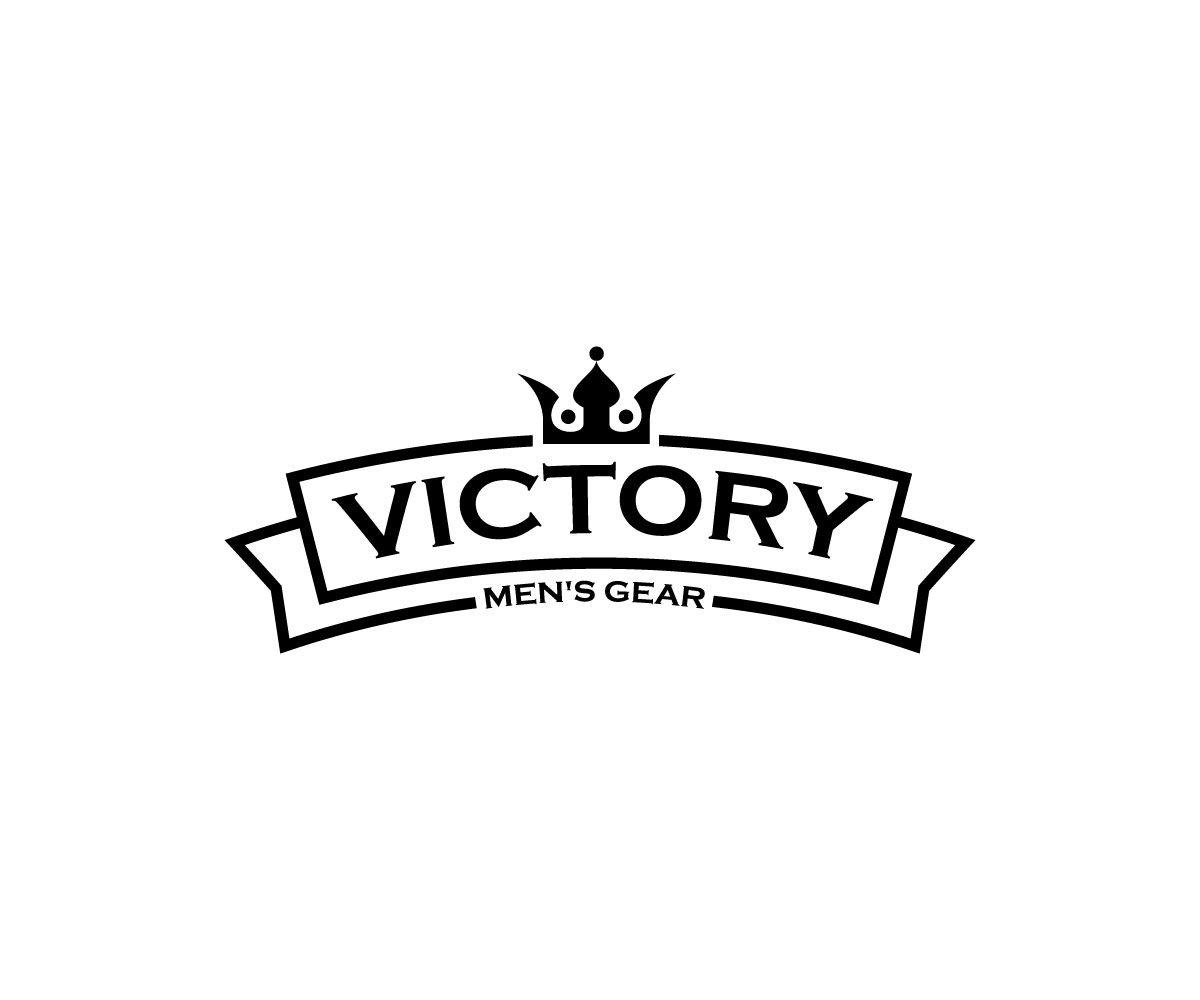 Craft-Store Logo - Masculine, Bold, Store Logo Design for Victory Men's Gear