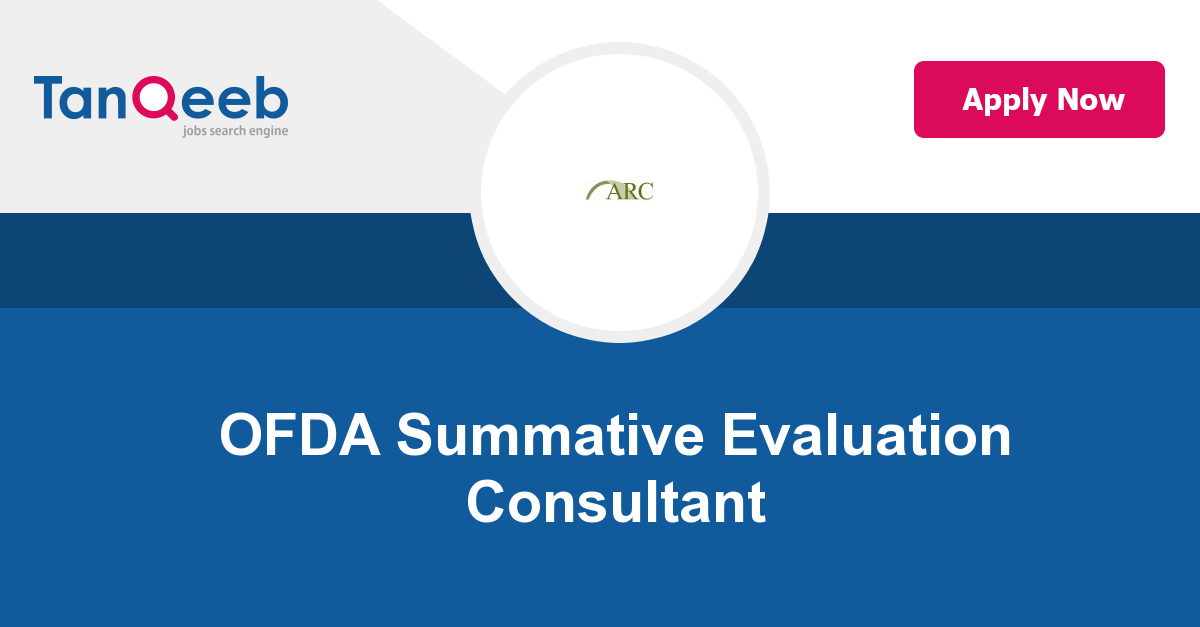 Ofda Logo - OFDA Summative Evaluation Consultant - Job Vacancy