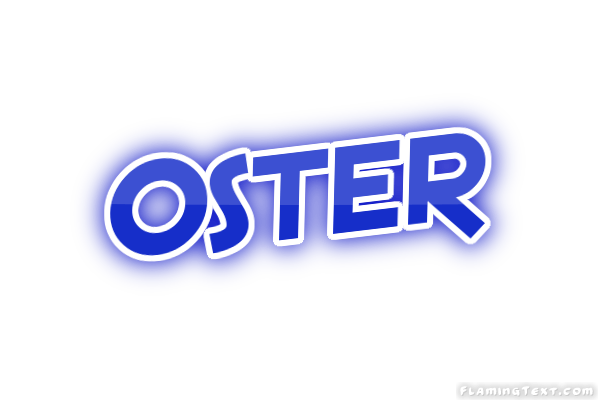 Oster Logo - United States of America Logo. Free Logo Design Tool from Flaming Text