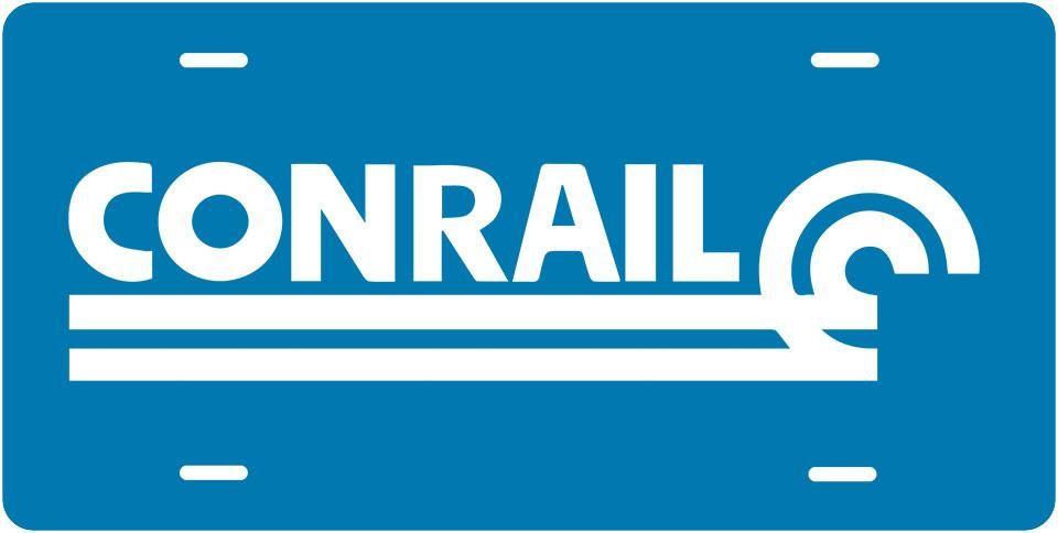 Conrail Logo - Conrail License Plate – Mohawk Design