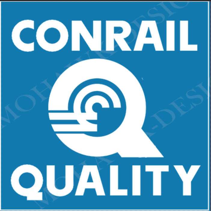 Conrail Logo - Conrail Quality Vinyl Decal / Sticker – Mohawk Design