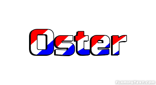 Oster Logo - United States of America Logo. Free Logo Design Tool from Flaming Text