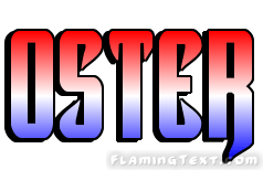 Oster Logo - United States of America Logo | Free Logo Design Tool from Flaming Text