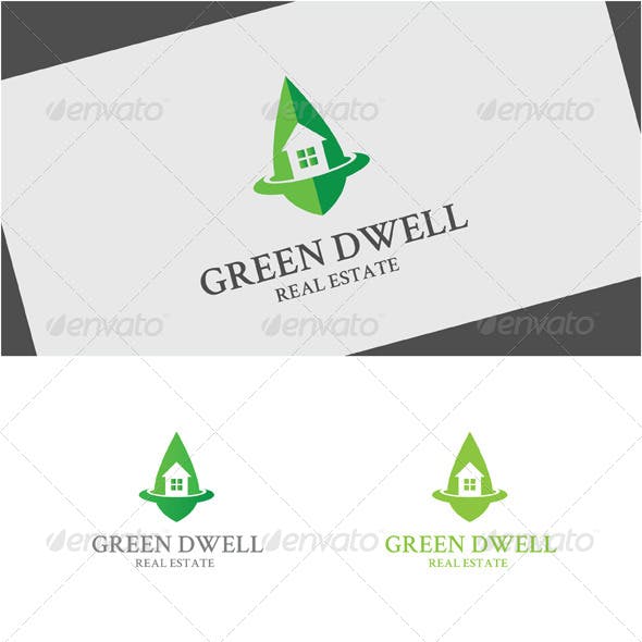 Dwell Logo - Dwell Logo Template from GraphicRiver