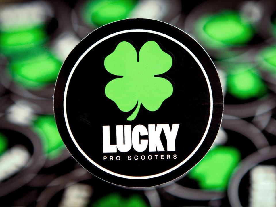 Lucky's Logo - Lucky Round Sticker Pack