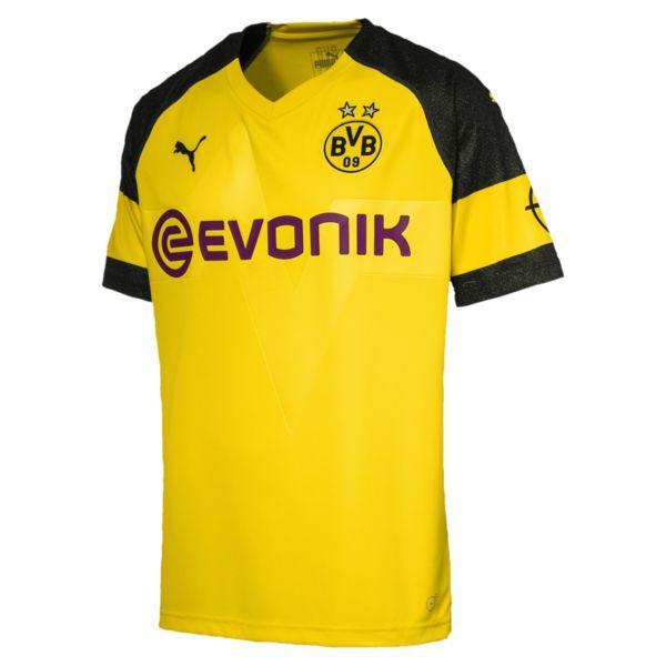 Evonik Logo - BVB Home Shirt Replica with Evonik Logo Boot Room