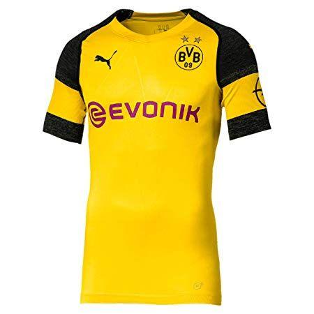 Evonik Logo - Puma Men's Borussia Dortmund Home Shirt Evoknit EVONIK Logo