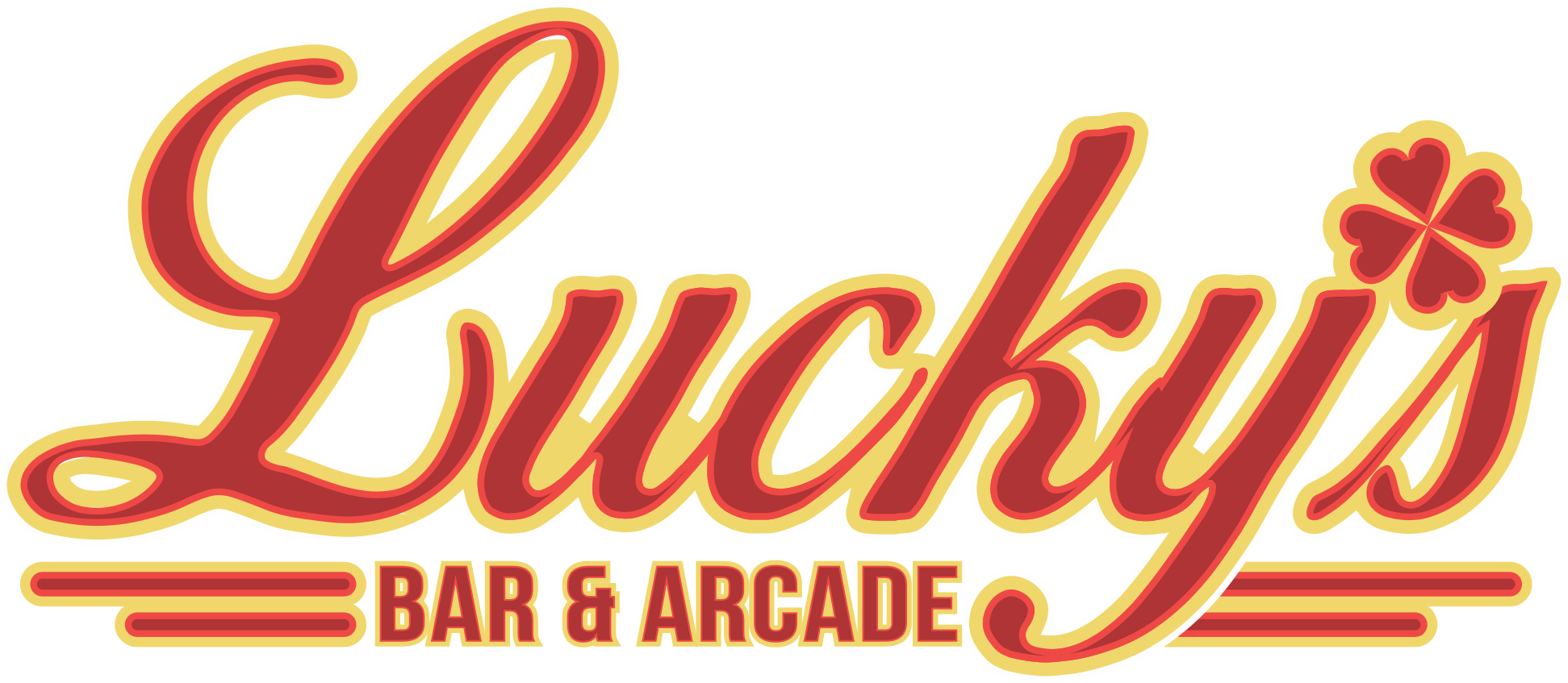 Lucky's Logo - Lucky's logo. Lucky's Bar & Arcade