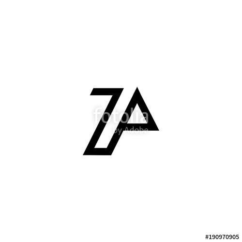 ZP Logo - art of letter zp logo vector