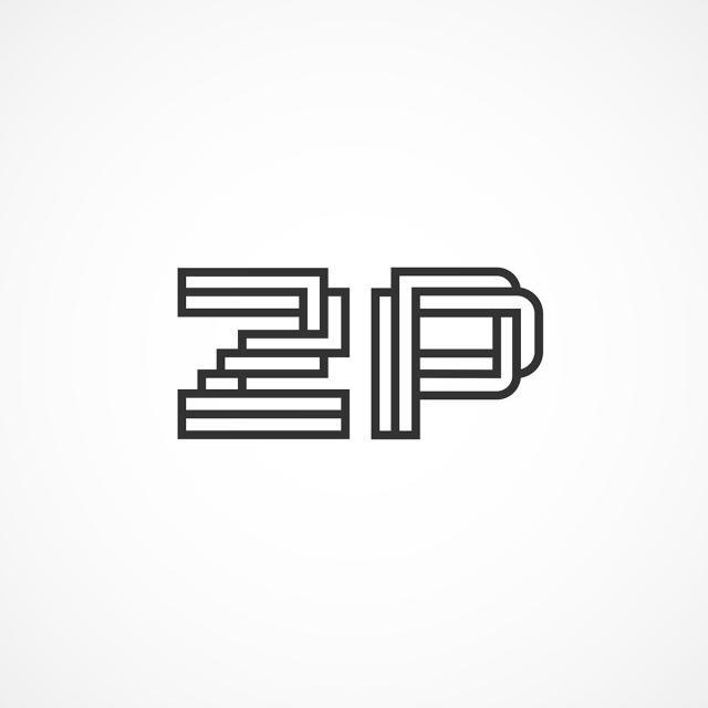 ZP Logo - Initial Letter ZP Logo Template Template for Free Download on Pngtree