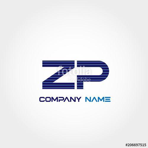 ZP Logo - Initial Letter ZP Logo Template Design Vector
