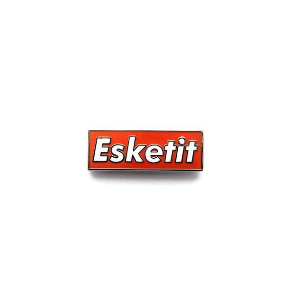 Esketit Logo - Esketit Boxed Logo Pin | Fashion Pins | Rap Pins | Hip Hop Pins ...