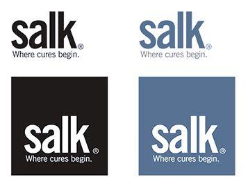 Salk Logo - Media Resources Institute for Biological Studies