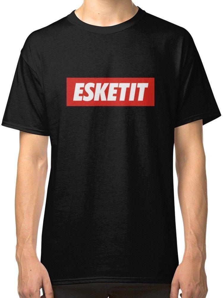 Esketit Logo - NEW Esketit Lil Pump Men'S Black LOGO MEN WOMEN T SHIRTS S 5XL ...