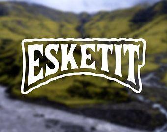 Esketit Logo - Lil pump esketit | Etsy