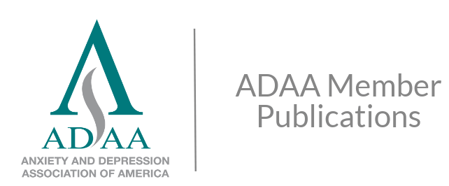 ADAA Logo - ADAA Member Publications and Research News | Anxiety and Depression ...