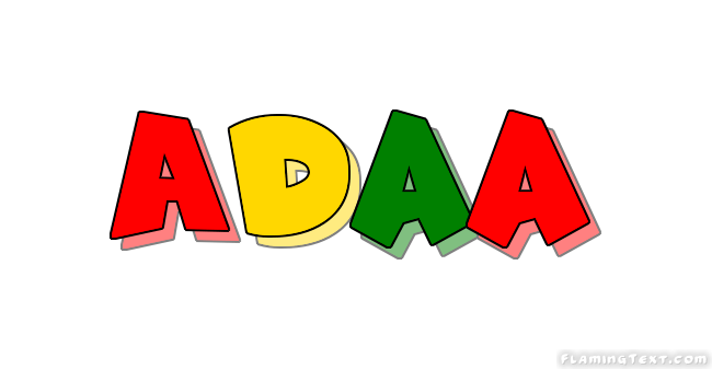 ADAA Logo - Ghana Logo | Free Logo Design Tool from Flaming Text