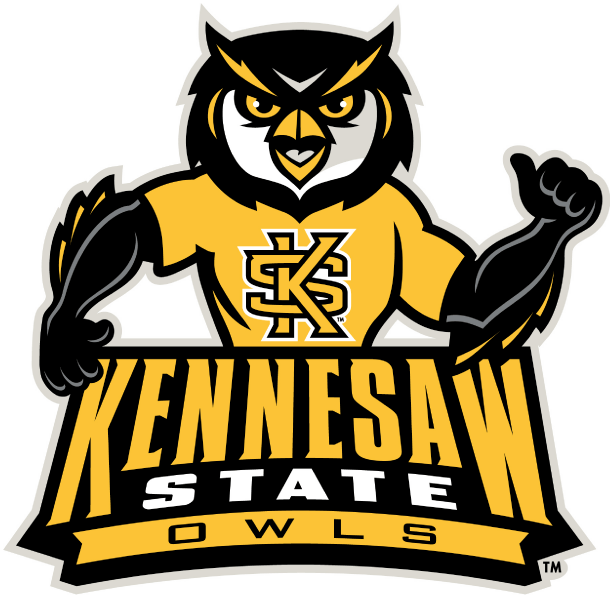 Kennesaw Logo - Kennesaw State Owls Mascot Logo - NCAA Division I (i-m) (NCAA i-m ...