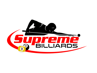 Billaerd Logo - Supreme Billiards logo design - 48HoursLogo.com