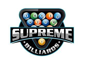 Billiards Logo - Supreme Billiards logo design