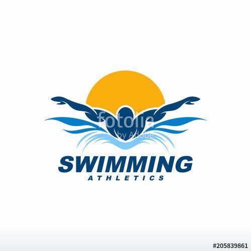 Swimmer Logo - Swimming logo designs vector, Creative Swimmer logo Vector