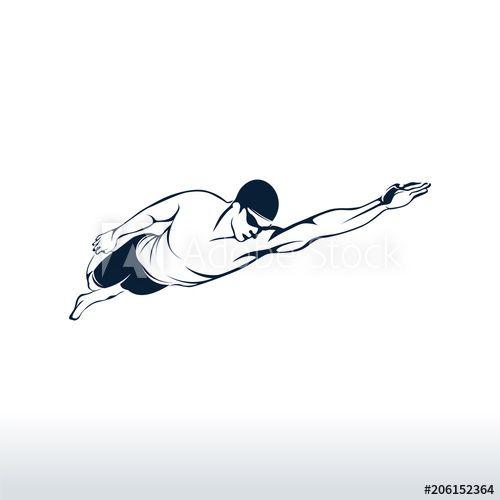 Swimmer Logo - Swimming logo designs vector, Creative Swimmer logo Vector - Buy ...