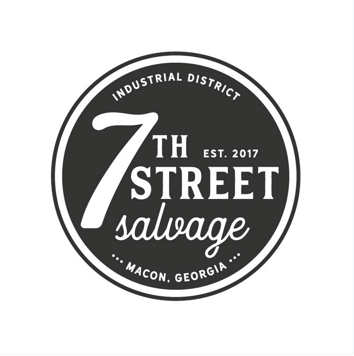 Salvage Logo - 7th Street Salvage Logo Design - Elizabeth Schorr & Co.