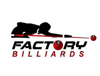 Billiards Logo - Factory Billiards logo design - 48HoursLogo.com